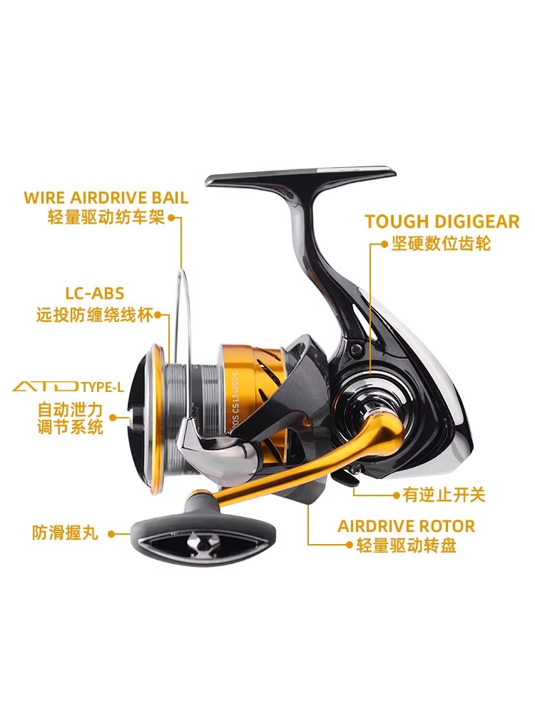 24 DAIWA REVROS CS LT Spinning - Kastking Reel Zephyr review and price