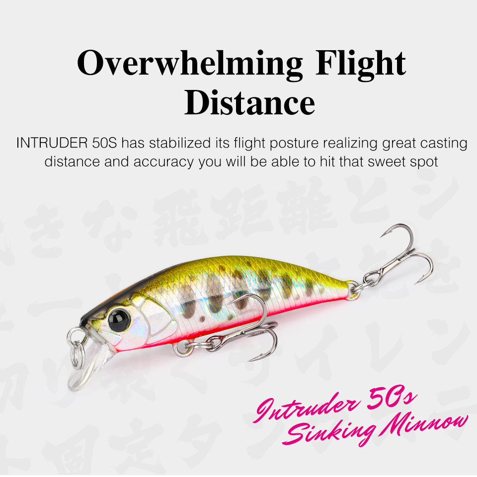 TSURINOYA 50S NEW COLOR 5cm 5g - Fishing Lure Jerkbait review and price