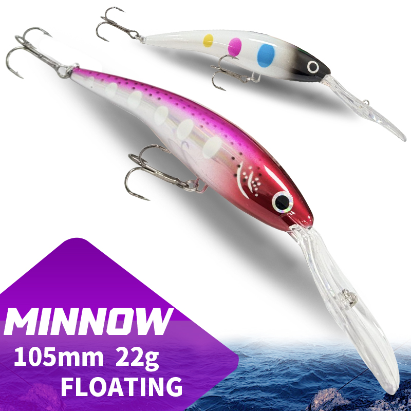 105F Floating Minnow 105MM 22G - Fishing Lure Jerkbait review and price