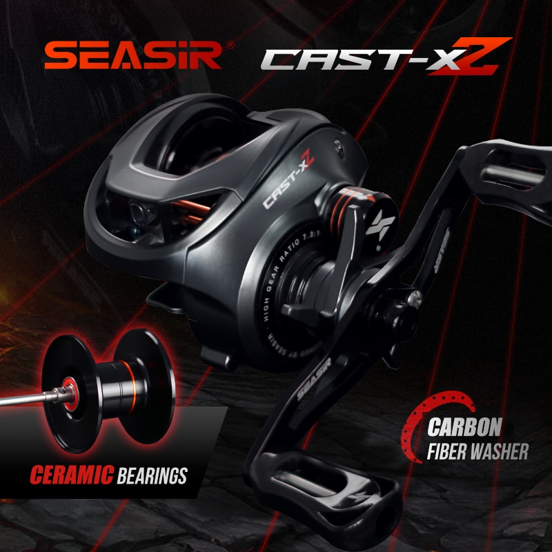 SEASIR Cast X2 Baitcasting Ree - Kastking Reel Zephyr review and price